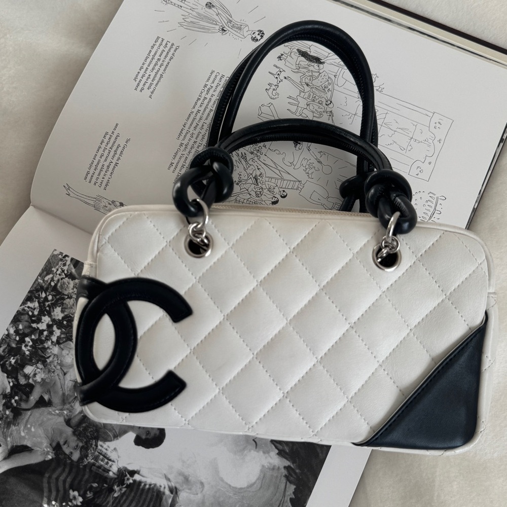 CHANEL mini Ligne Cambon Bowler bag